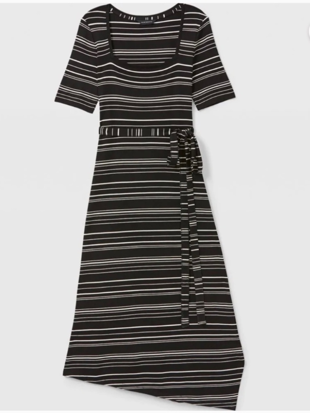 Club Monaco black and white shirt dress- large
